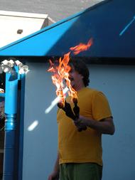 Fire juggler, keith leaf, firejuggler, performer, juggler