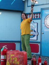 Fire juggler, keith leaf, firejuggler, performer, juggler