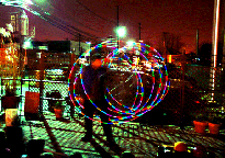Glow Staff, Fire juggler, keith leaf, firejuggler, performer, juggler